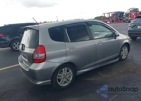 2008 Honda Fit Sport из США, поврежденный, VIN JHMGD37658S007412